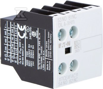 DILA-XHI11 Pomocniczy Styk Przemysłowy DILA-XHI11 Pomocniczy Styk Przemysłowy