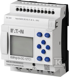 EASYE4: Inteligentny Moduł Sterujący 24VDC EASYE4: Inteligentny Moduł Sterujący 24VDC