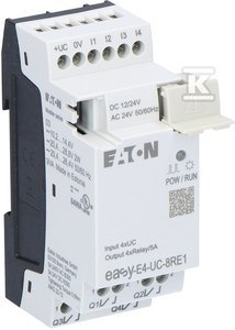 EASYE4: Uniwersalny Kontroler 12-24VDC/24VAC EASYE4: Uniwersalny Kontroler 12-24VDC/24VAC