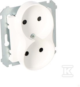 Przesłona Modułowa Biała Simon54 GN.2-KR.B/U