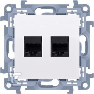 GN.2-KR.KOMP.RJ45 KAT6E BIAŁE SIMON10 - Biały Konektor RJ45 KAT6E Simon10 GN.2-KR.KOMP.RJ45 KAT6E BIAŁE SIMON10 - Biały Konektor RJ45 KAT6E Simon10