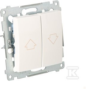 Przycisk Elektryczny do Żaluzji Simon54 Biały Przycisk Elektryczny do Żaluzji Simon54 Biały