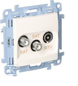 Biała Antena SAT RTV Simon 10 GN.2-KR Biała Antena SAT RTV Simon 10 GN.2-KR