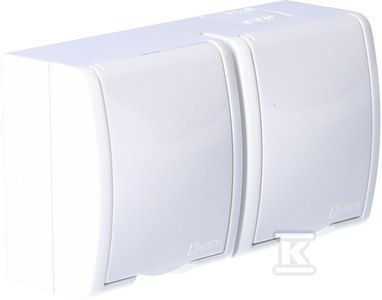 AquaBiałe GN.2-KR Z/U N/T IP54 AquaBiałe GN.2-KR Z/U N/T IP54