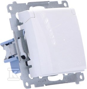 "Simon54 Biała Osłona IP44 B/USZCZ" "Simon54 Biała Osłona IP44 B/USZCZ"