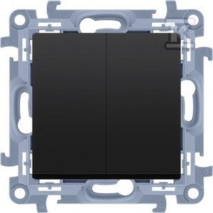 Czarny Łącznik Świecący IP44 SIM Czarny Łącznik Świecący IP44 SIM