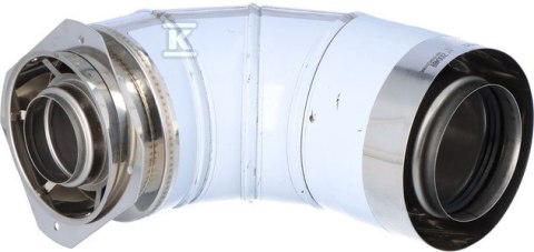 Kolano 87° DN80 z Kołem DN60/10 Kolano 87° DN80 z Kołem DN60/10