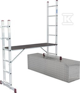 "Stabilny Pomost Roboczy 2x6 Szczebli" "Stabilny Pomost Roboczy 2x6 Szczebli"