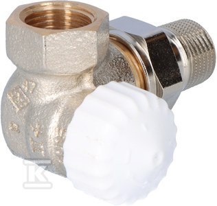 Zawór Termostatyczny EXAKT 1/2" Prawy Biały Zawór Termostatyczny EXAKT 1/2" Prawy Biały