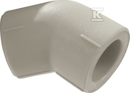 Kątowy Złącznik 45° PP 25mm Kątowy Złącznik 45° PP 25mm