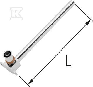 Kolano ZAPRA 16x2 z Wspornikiem PRESS Kolano ZAPRA 16x2 z Wspornikiem PRESS
