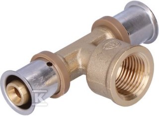 Trójnik 16 mm G1/2 GW Zaprasowywany