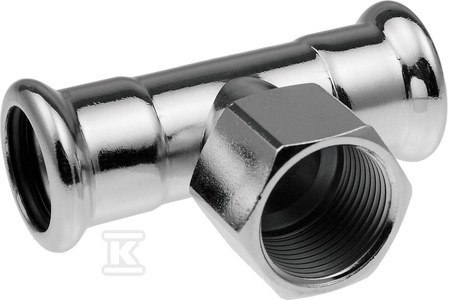 Trójnik stalowy 42 mm z gwintem 1/2" Trójnik stalowy 42 mm z gwintem 1/2"