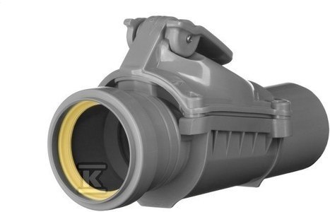 Zasuwa Burzowa 50 mm Wewnętrzna Popiel. Zasuwa Burzowa 50 mm Wewnętrzna Popiel.