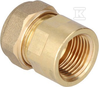Skręcana Złączka GW 18x2.5 G1/2" PU Skręcana Złączka GW 18x2.5 G1/2" PU