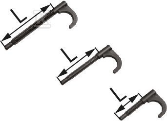 Uniwersalny Hak Plastikowy do Rur 14-25 cm Uniwersalny Hak Plastikowy do Rur 14-25 cm