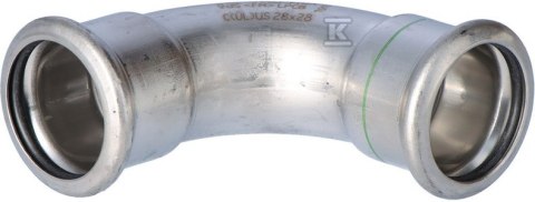 Kostka Inox 28mm 90° Złączna Kostka Inox 28mm 90° Złączna
