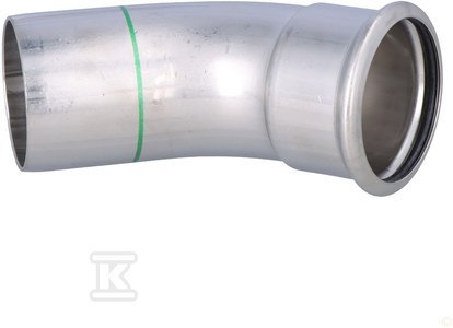 KOLANO INOX 54MM NYP-45S PRESS SYSTEM KOLANO INOX 54MM NYP-45S PRESS SYSTEM