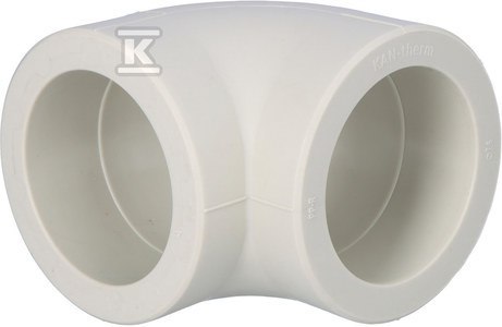 Kątowe Złącze PP 90° 75mm Kątowe Złącze PP 90° 75mm