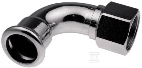 Kątownik 90° GW 22xRP1/2 Stalowy Sprinklerowy Kątownik 90° GW 22xRP1/2 Stalowy Sprinklerowy