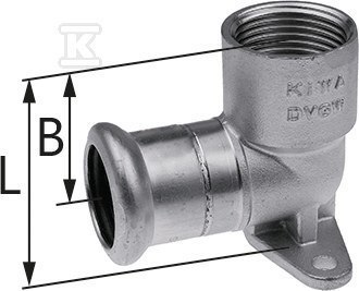 Podstawka Inox z Uszami 15x1/2" Podstawka Inox z Uszami 15x1/2"