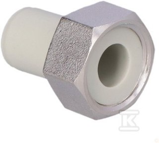 Półśrubunek 20 mm z PP - Uniwersalny Złącznik