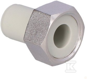 Półśrubunek 20 mm z PP - Uniwersalny Złącznik Półśrubunek 20 mm z PP - Uniwersalny Złącznik