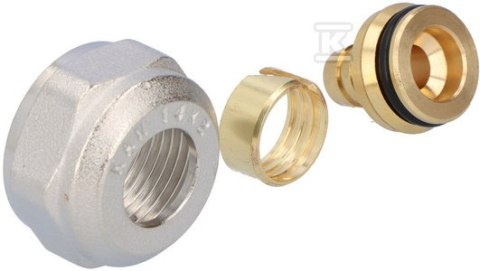 Złączka G3/4 z Nakrętką 14x2 mm Złączka G3/4 z Nakrętką 14x2 mm