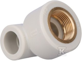 Trójnik PP 20 mm 3/4" do rur