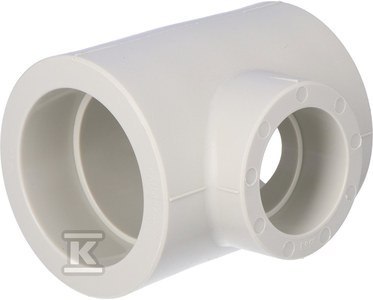 Redukcyjny trójnik PP 90/63/90 mm Redukcyjny trójnik PP 90/63/90 mm