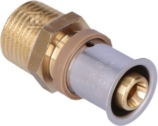 Złączka G1/2" 16x2 Pierścieniowa Zaprasowywana