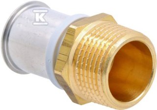 Złączka 26x3 G1" GZ Zaprasowywana Press