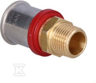 Złączka Press G1/2" 25x2,5 Zewnętrzna