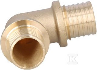 Mosiężne Kolano Ultra-Line 32 mm Premium