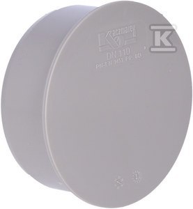Korek Sanitarny HT 110 - Popielowy Design Korek Sanitarny HT 110 - Popielowy Design