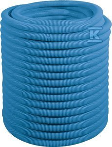 Niebieska Rura Karbowana 20mm - 5m Zwój Niebieska Rura Karbowana 20mm - 5m Zwój