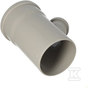 Trójnik Sanitarny Popiel 110x50/45 mm