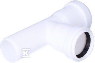 Trójnik Sanitarny HT 32 Biały 87.5°