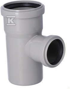 Trójnik Sanitarny HT 75/50 Popielowy