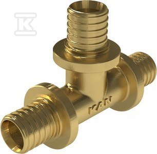 Trójnik Mosiężny UltraFlex 25 mm