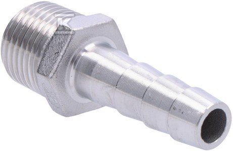 Stalowa Końcówka Węża 1/2" x 1" Stalowa Końcówka Węża 1/2" x 1"