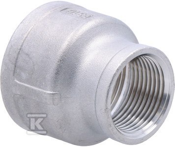Mufa Gwintowana Stal Nierdzewna 1 1/2" Mufa Gwintowana Stal Nierdzewna 1 1/2"
