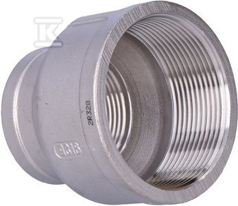 Mufa Gwintowana Stal Nierdzewna 2" 1 1/4" Mufa Gwintowana Stal Nierdzewna 2" 1 1/4"