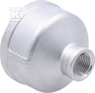Mufa Gwintowa Stal Nierdzewna 2" 1/2" Mufa Gwintowa Stal Nierdzewna 2" 1/2"