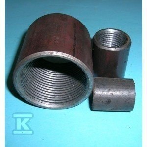 Mufa Spawna Czarna 6/4" DN40 GWINT Mufa Spawna Czarna 6/4" DN40 GWINT