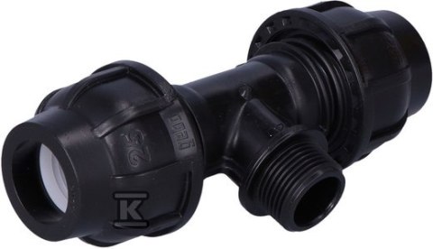 Trójnik PP 90° 25x3/4" GZ Do P Trójnik PP 90° 25x3/4" GZ Do P