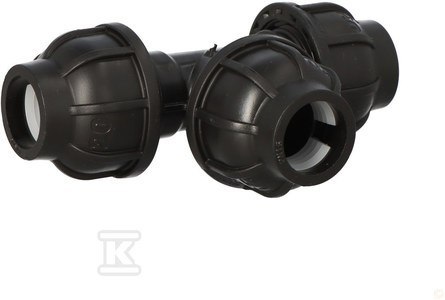 Trójnik Zaciskowy 90° PP 20mm PE Trójnik Zaciskowy 90° PP 20mm PE