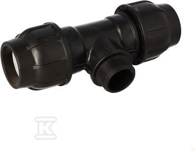 Trójnik Zaciskowy PP 90° 50x2" GZ Trójnik Zaciskowy PP 90° 50x2" GZ