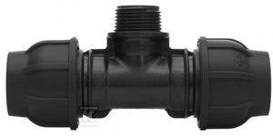 Trójnik Zaciskowy 90° PP 63 mm GZ Trójnik Zaciskowy 90° PP 63 mm GZ