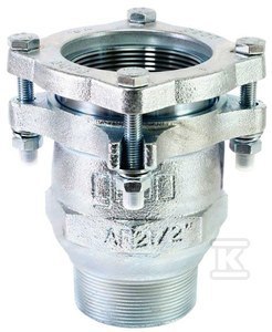 Złączka stalowa 2 1/2" do rur Złączka stalowa 2 1/2" do rur